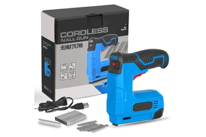 Cordless Electric Nail Gun Lithium Nail Gun for Woodworking Small Portable Nail Gun for Household Use