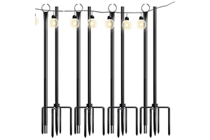 Durable and Non-corrosive Yard Light Pole Outdoor Hanging Lights Solar Hanging Lights Outdoor