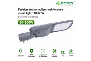 Tool-Free Opening LED Street Light Outdoor IP66 Support Smart Lighting Zigbee LoRaWAN