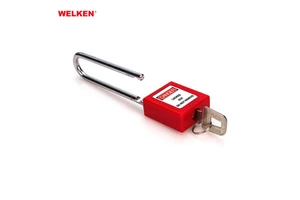 China Manufacturer Abs Steel Shackle Lockout Padlock Security Lockout Master Lock Combination Lock For Safe