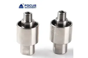 Customizable High Pressure Stainless Steel Rotating Joint 360 Degree Hydraulic Water Rotary Joint for Pipe