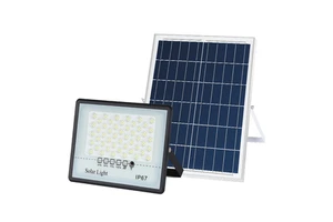 Solar Flood Light 100w 200w 300w Outdoor LED Projector with 2 Years Warranty New Arrival IP65 Waterproof Outdoor
