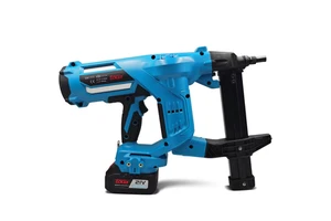 Toua DCCN40A Professional Concrete Nailer Cordless Electric Steel Nail Gun Lithium Battery Powered for DIY & Construction