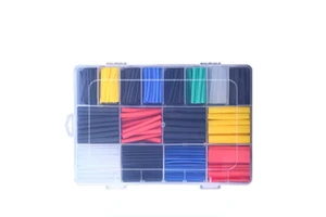 580PCS Set Heat Shrink Wrapped Shrinking Insulation Sleeving Thermal Casing Car Electrical Cable Shrink Tube Kit
