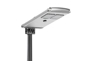 30W All-in-One Solar LED Street Light IP67 Waterproof Monocrystalline Solar Panel Lithium Battery Road Lighting 5-Year Warranty