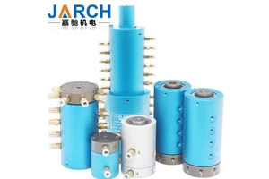 High Temp Pneumatic Hydraulic Air Water Electrical Swivels Rotary Joints Hollow Coolant Rotary Union Slip Ring