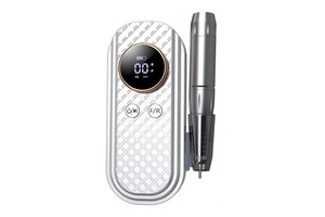 Professional Portable Electric Drill Machine Kit 35000RPM Home Salon Nail Drill E-File Nails Holder Buckle Easy Portable Drill