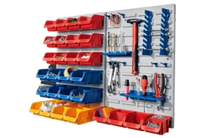 OEM ODM Multi Function Plastic Bins Manufactory Pegboard Wall Organizer Screw Box
