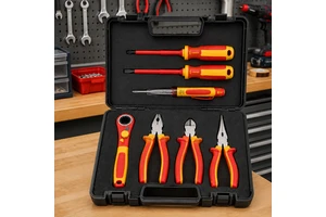 Factory Direct VDE Certified Hand Tool Kit High Precision 1000V Safety Standard Insulated Electrician Tools Hard Case OEM