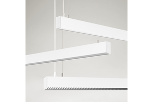 Holux Modern Indoor Led Line Lamps Chandeliers Hanging Tuv Pendant Recessed Office Led Linear Luminaire Led Batten Tube Lights