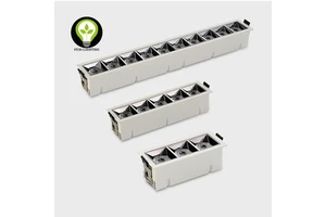 Flick Free Recessed Anti-glare LED Grille Lighting LED Linear Downlight LED Spotlight
