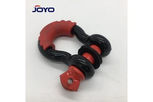 3/4" 5 T Forged D Ring Shackle For Trailer 2" Hitch Receiver