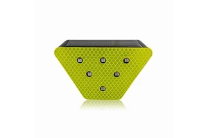 High-Speed Aluminum Fence Contour Marker LED T-shaped High-intensity Prismatic Reflective Warning Flashing Light Traffic Warning