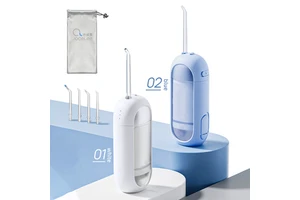 Cordless Mini Oral Irrigator Ipx7 Rechargeable Travel Water Dental Flosser Portable Electric Water Flosser for Teeth Cleaning