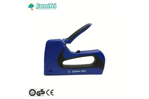 Manual DIY Industrial Grade Plastic JY867 Adjustable JT-21R13 18Gauge Brad Nail Gun 6(1/4")-14mm(9/16") Heavy Duty Staple Gun