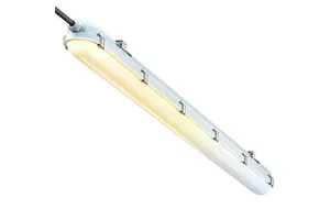 4FT 60W LED Warehouse Garage Light 5-CCT Selectable (3000K6500K) IP65 Waterproof Triple Protection 8700 Lumens 5-Year