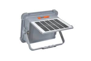 High-Power Portable LED Solar Floodlight Waterproof Multifunctional Outdoor Courtyard Rating 5V Voltage Emergency Lighting