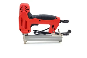 1800W 220V Electrical Nail Gun Woodworking Air Nailers Electric Tacker Nailer Stapler Staple Gun for Wood