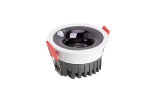 Indoor Office Commercial Home Living Room Black reflector cup Aluminum 12W LED Spotlight