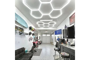 New Arrival LED Light Garage Floor Garage LED Lights Ceiling Honeycomb LED Lights Car Wash