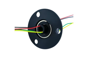 Guren Cap Slip Ring GK0522-2PS 5mm OD 22mm 2/4 Channels Rotary Circuit 2A Gold-Gold Contact 0-240VAC/VDC 0-150rpm Compact Design