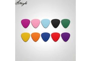 Custom ABS Guitar Picks OEM Logo Printing Multiple Thickness 0.46-1.2mm Wholesale for Acoustic Electric Guitar