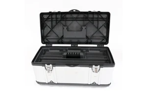 Stainless Steel Storage Tool Box for Cars Large Metal Storage Box Toolbox Cabinets Tools Set Box Mechanic Construction Tools