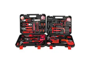 GLGW 37 pieces electrician hand tool box for home maintenance kit set de herramientas inalambricas Needle-nose pliers