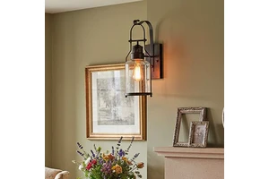 Cross-border American Style Loft Vintage Wall Lamp Industrial Living Room Rustic Corridor Bedside Bar Counter Decorative Waterpr