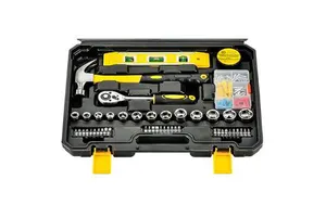 Professional Complete Tools Kit Set Boxes Hand Tool 108 PCS Home Metal Carpentry Car Repairs Maintenance Work Toolbox