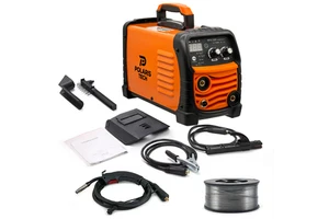 MIG 350 220V Welding Machine Small Size Welder Mig No Gas Welding Machine Multi-Function Portable Inverter Steel Welder