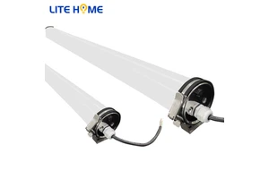 IP65 Tri-proof Light Industrial Lighting 50W Lamp LED Waterproof Vapor-Tight 5-Year Warranty Cold White for Warehouse Parking