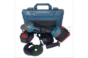 21V Portable Industrial Brushless Electric Angle Grinder Cordless Battery-Powered Polisher Rechargeable Cutting Machine Trigger