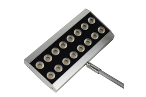Factory Price Trade Show Lighting Aluminum + ABS LED 35W Spot Light with Long Arm 3000K-5700K Color Temp 2-Year Warranty