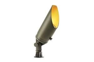 USA Warehouse LT2103 ETL-Listed Solid Brass Low Voltage Landscape Directional Spot Down Light in Antique Brass Finish up Light