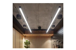 Profile Aluminium LED Linear Lamp Skyline Wall Sconce LED Bar Strip for Living Room Background Decor Light