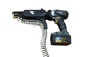 1/2 in Portable Drywall Electric Nail & Screw Gun Industrial Grade Automatic & Cordless 220v Rated Voltage DIY Level