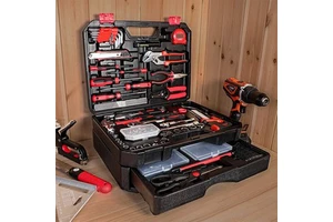 OEM ODM Supported Home DIY Hand Tool Kit 325pcs Comprehensive Set Household Repair Tool Set with Portable Tool Box
