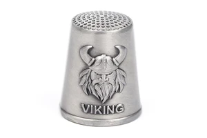 Custom Your Own Logo Design Country City Viking Tourist Souvenir Finger Sewing Metal Thimble