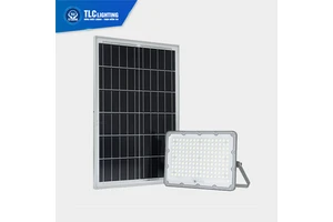 Certified 50W MAX Aluminum LED Eco-Friendly Solar Floodlight High Performance IP66 TLC Competitive Priced Solar Flood Lights