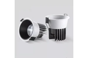 Embedded Deep Anti-glare Narrow Frame COB Family Living Room No Main Light Down Light Wall Washing Spotlight LED Ceiling Light