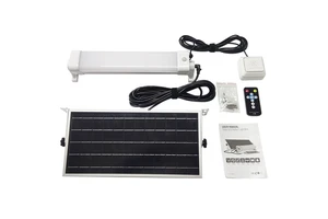 Waterproof Solar Batten Light Tri Proof Lighting Fixture Aluminum Solar Linear Led Tri-proof Light