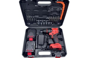 Multifunctional Stainless Steel Tool Box Set Hard Case OEM Customizable Electric Tool Kit for Home Auto Repair 1-Year Warranty