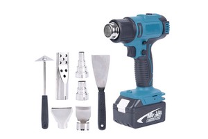 Factory Direct 18v Portable Sealing Wax Thermo Glue Gun Sticks High Power Rechargeable Lithium Battery Hot Air Cordless Heat Gun