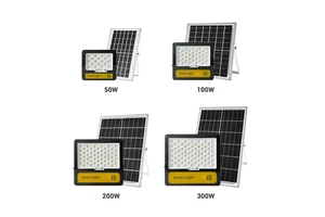High Lumen Outdoor Ip65 Waterproof 100 200 Watts Solar Floodlight Led Latest Solar Flood Light