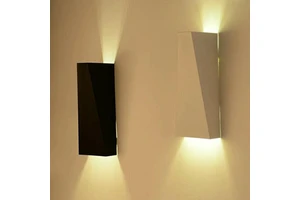 Creative Geometric Wall Lamp AC 85-265V Aluminum Alloy Waterproof Garden Bedroom Stairs LED Wandspot