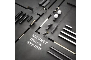 12w 25w 40w Magnetic Track Light System Led Track Linear Light Magnetic Track