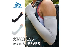 Ice Feel Arm Sleeves Summer New Cool Sleeves UV Protection Arm Sleeves Fingerless Sleeves Cycling Sleeves