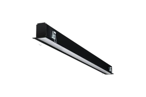 36W-40W Black Aluminum Profile Linear LED Lighting IP54 Rated Dimmable 2-Year Warranty Indoor Supermarket Office Linear Light
