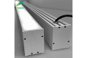 Garage Warehouse Tri-proof Light Fixture 90-100lm/w 18w 36w 50w IP66 Waterproof LED Batten Linear Tri Proof Light